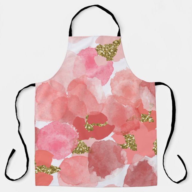 Colour,  abstract,  diverse seamless pattern with  apron (Front)