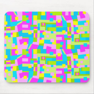 Colour Abstract Mouse Pad