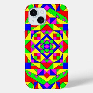 Colour and Geometry iPhone 15 Case