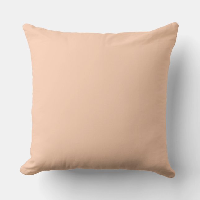 colour apricot cushion (Front)