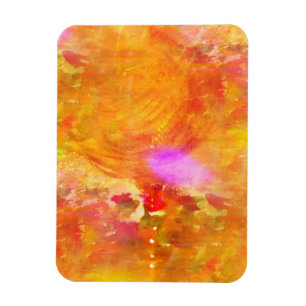colour art seamless background yellow, orange magnet