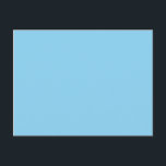 colour baby blue postcard<br><div class="desc">colour baby blue 89CFF0</div>