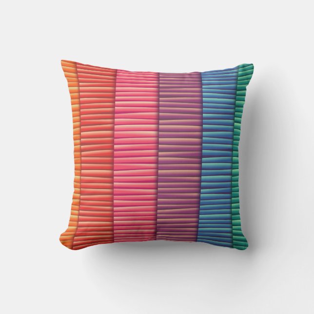 Colour Bar Outdoor Cushion (Front)