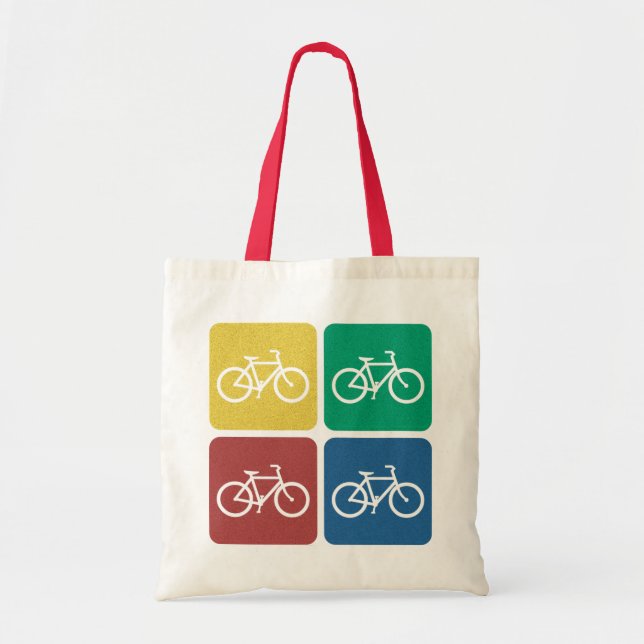 Colour Bikes Tote Bag (Front)