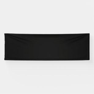 colour black banner