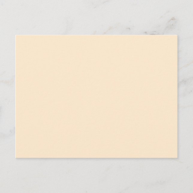 colour blanched almond postcard (Front)