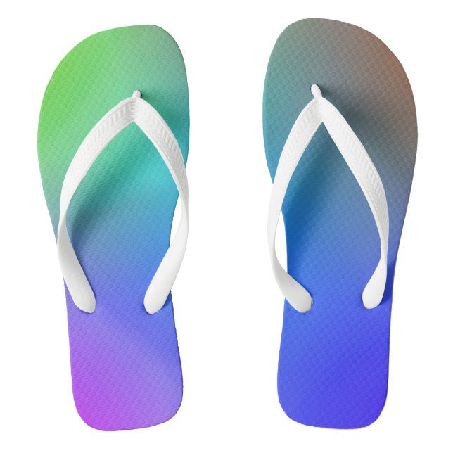 Colour Blend 2 Flip Flops (Footbed)
