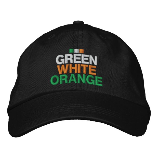 Colour Blind Irish Embroidered Hat (Front)