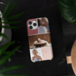 Colour Block 3 Photo Collage | Best Mum Ever iPhone 15 Pro Max Case<br><div class="desc">Sleek photo collage phone case features three of your favourite photos in a gridded layout with contrasting pink squares. Personalise with your custom message in pink lettering. Give the ultimate stocking stuffer with a new photo phone case. These are gifts that are perfect for any mum. A gift that she...</div>