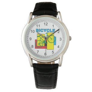 Colour Block Bike Watch