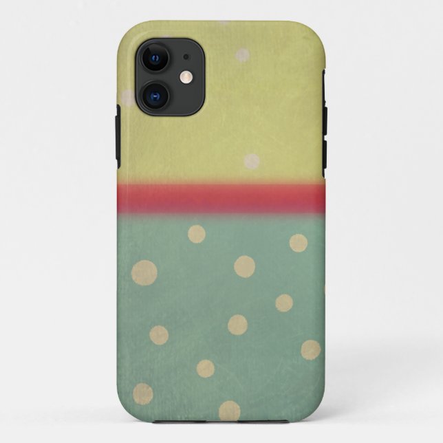 Colour Block Case Polka Dots (Back)