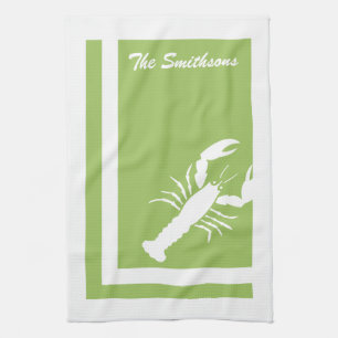 Colour Block Lobster American MoJo Kitchen Towels