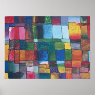 Colour Block Poster