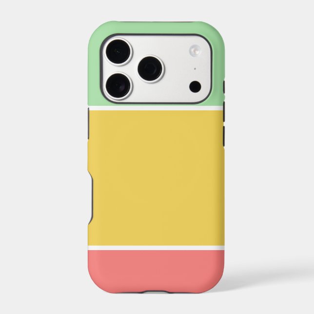 Colour Blocks Yellow, Green, Pink (Back)