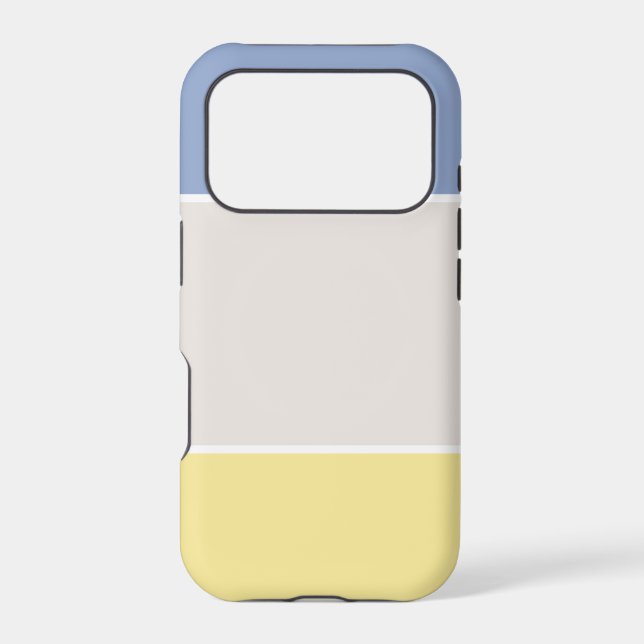 Colour Blocks Yellow, Grey, Blue  (Back)