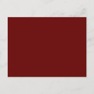 colour blood red postcard
