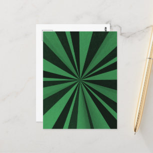 Colour Burst - Green Postcard