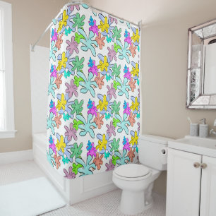 Colour Burst Shower Curtain