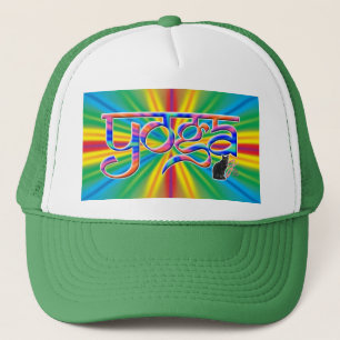 Colour Burst Yoga Trucker Hat
