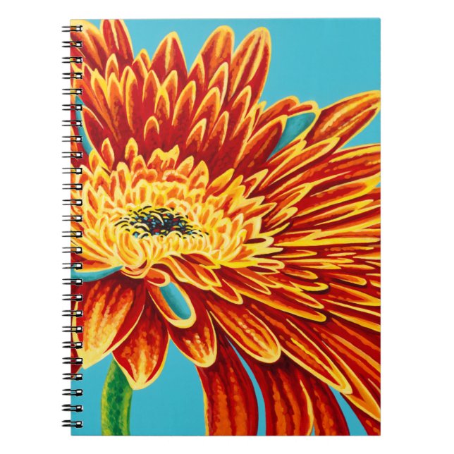 Colour Bursts I Spiral Notebook (Front)