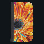 Colour Bursts II Samsung S4 Wallet Case<br><div class="desc">Floral</div>
