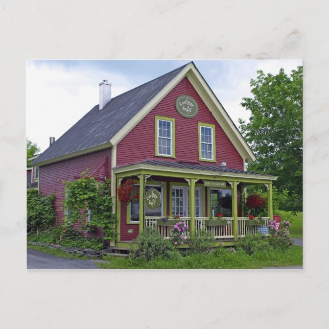 Colour Cafe/Café Couleur Postcard (Front)