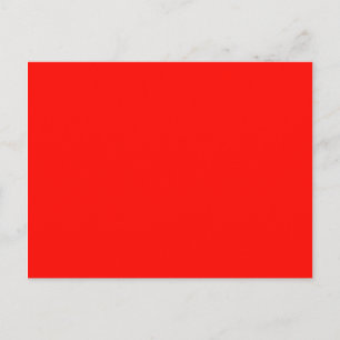 colour candy apple red postcard