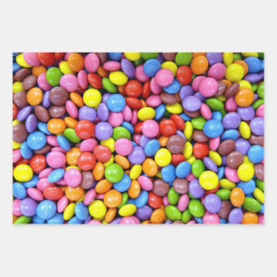 Colour candy wrapping sheet paper