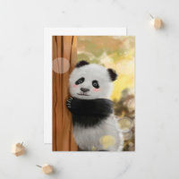 Colour Cartoon Panda | Funny Cute Gift