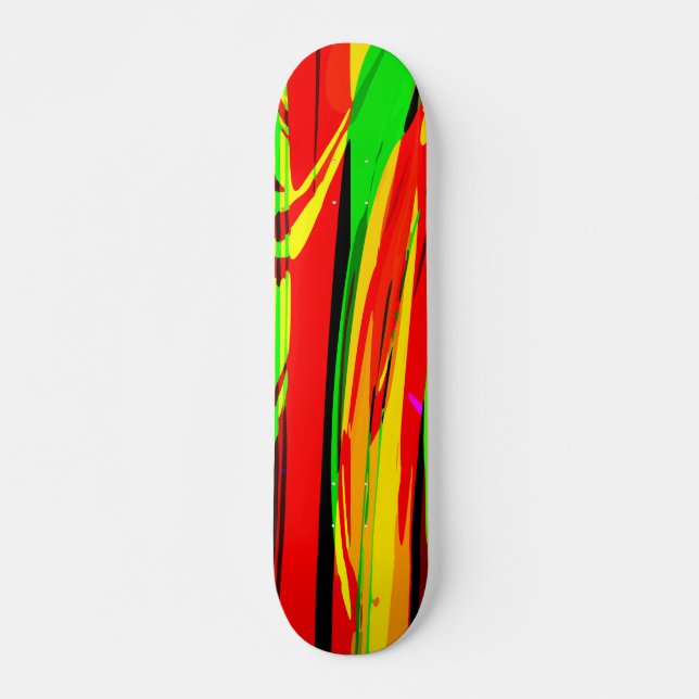 Colour Cascade 2 Skateboard (Front)
