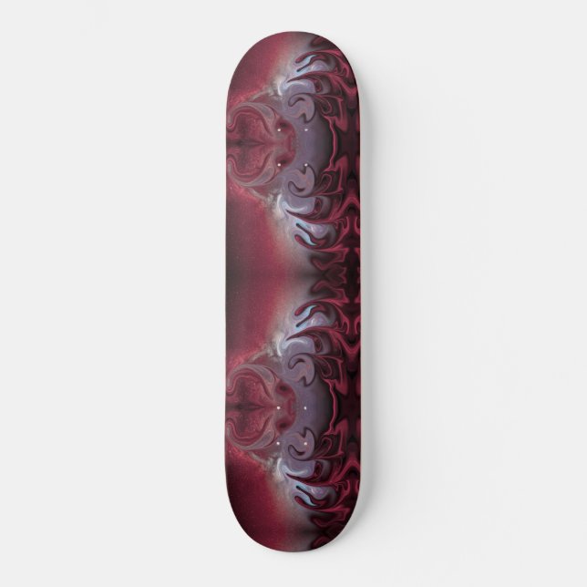 colour cereza remolino skateboard (Front)