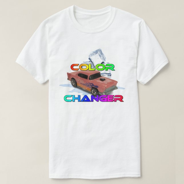 Colour changer diecast Chevy cold tshirt (Design Front)