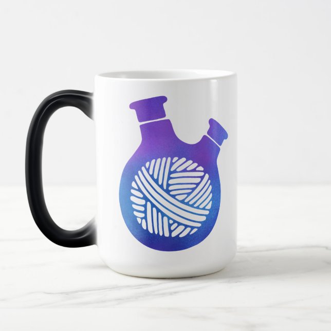 Colour Changing ChemKnits Logo Mug (Left)
