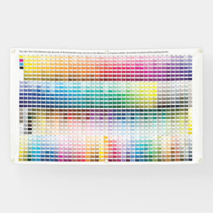 colour chart banner
