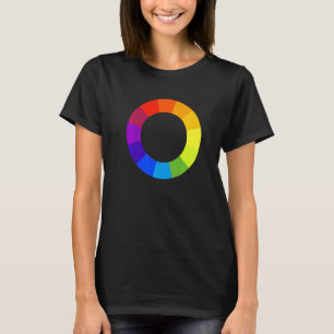 Colour Circle Palette Artist Painter Art Teacher T-Shirt