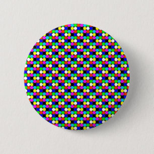 colour circles as 6 cm round badge