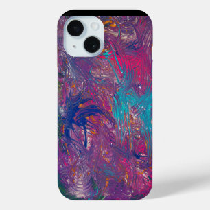 Colour Claws Vortex Design iPhone 15 Case