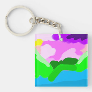 Colour Coded Scenery Key Ring