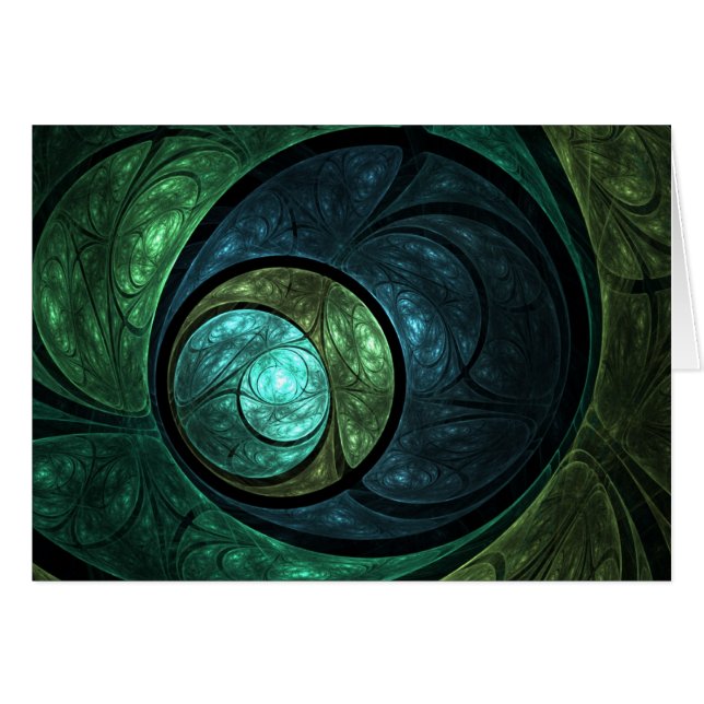 Colour Conception Abstract Card (Front Horizontal)