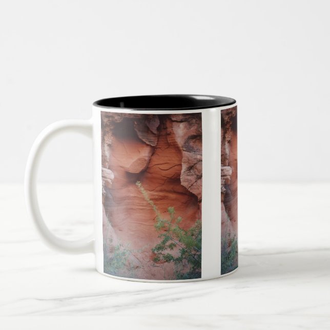 Colour Contrasts, Valley of Fire Two-Tone Coffee Mug (Left)