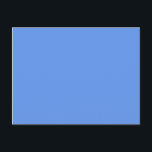 colour cornflower blue postcard<br><div class="desc">colour cornflower blue 6495ED</div>