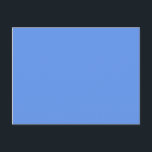 colour cornflower blue postcard<br><div class="desc">colour cornflower blue 6495ED</div>