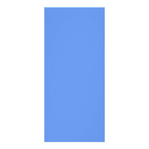 colour cornflower blue rack card