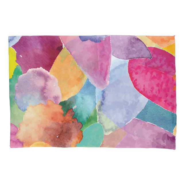 Colour crash 2 pillowcase (Front)