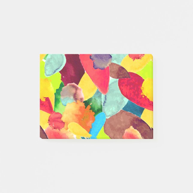 Colour crash 5 post-it notes (Front)