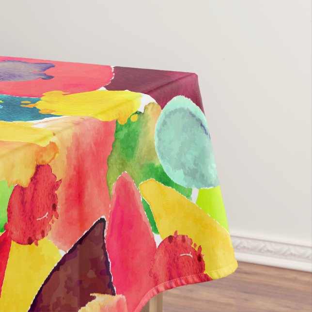 Colour crash 5 tablecloth (In Situ)