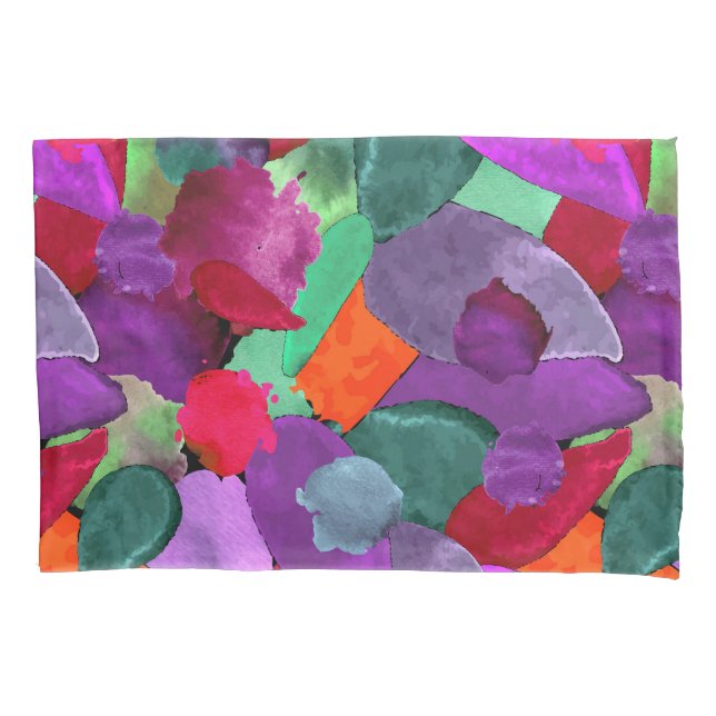 Colour crash pillowcase (Front-Left)