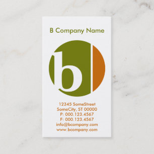 colour crush circles business card