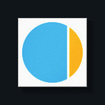 colour crush circles canvas print<br><div class="desc">by asyrum</div>