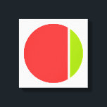 colour crush circles canvas print<br><div class="desc">by asyrum</div>